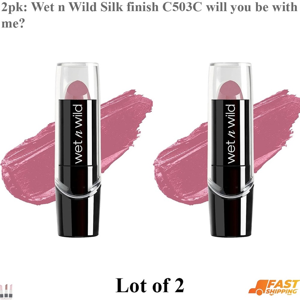 wet n wild Silk Finish Lipstick Duo in Dusty Rose Pink
